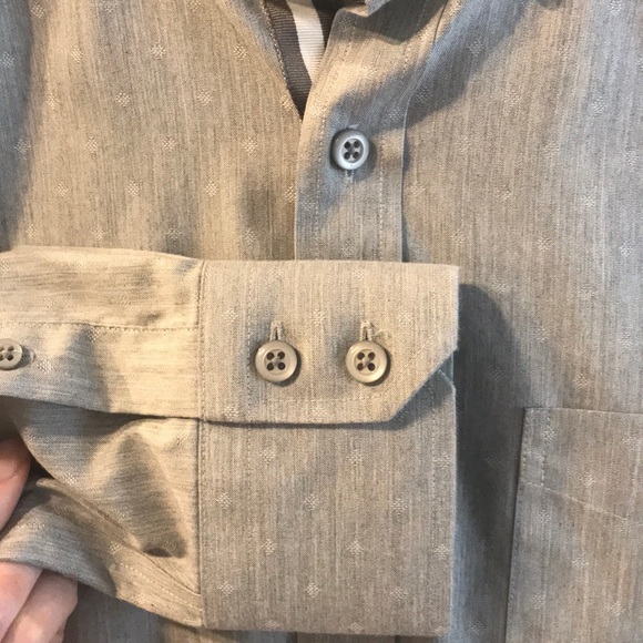 Men’s Banana Republic Gray Oxford - Picture 2 of 4